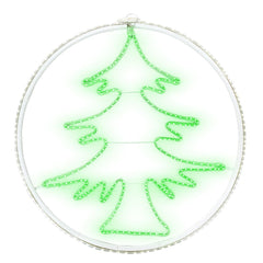 Arbre de Noël néon 60x60cm Lumière froide 420 Led Décoration de Noël