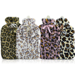 567912 Sac à eau chaude Warm & Relax 2Lt Animal Fleece Coated
