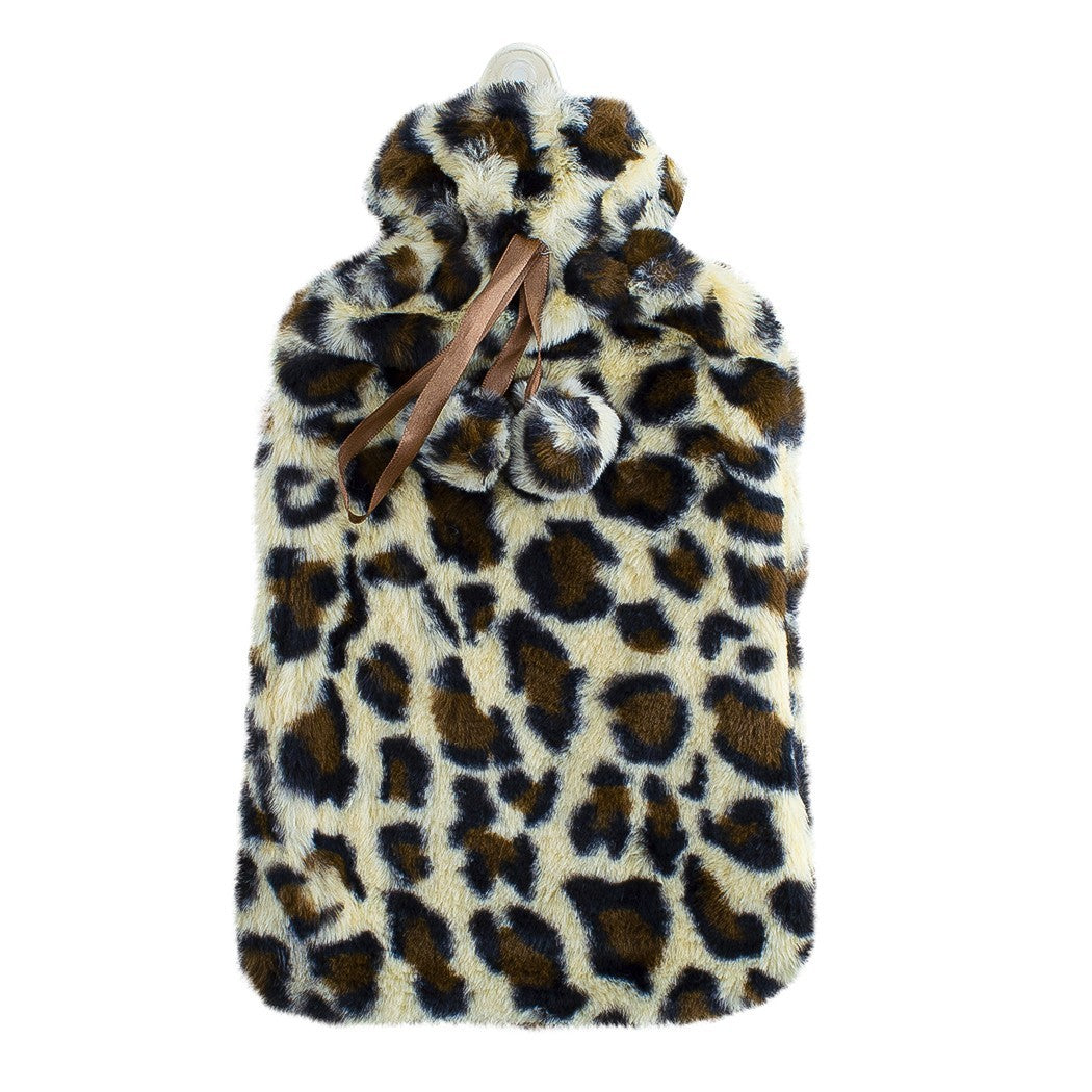 567912 Sac à eau chaude Warm & Relax 2Lt Animal Fleece Coated