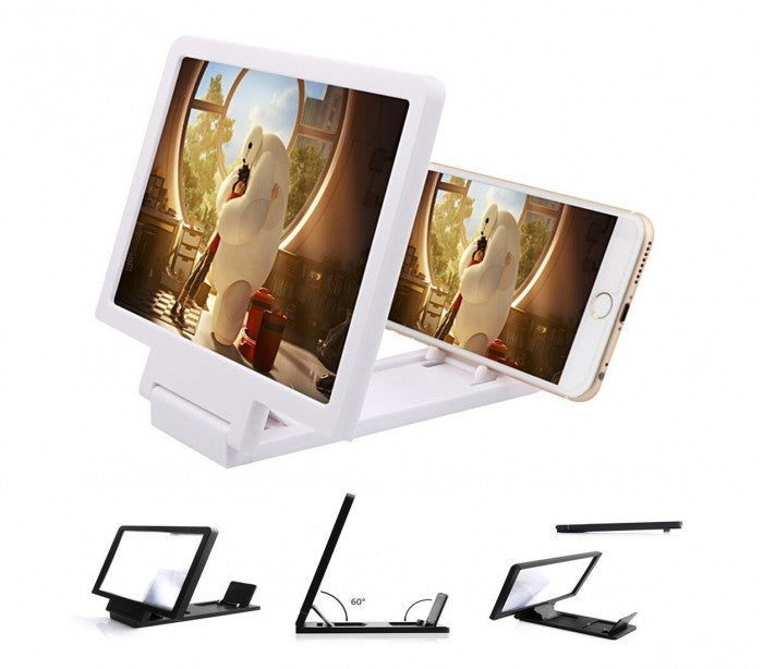 Loupe Frame agrandissant pour smartphone - écran 3D de 7,5 pouces à zoom x3