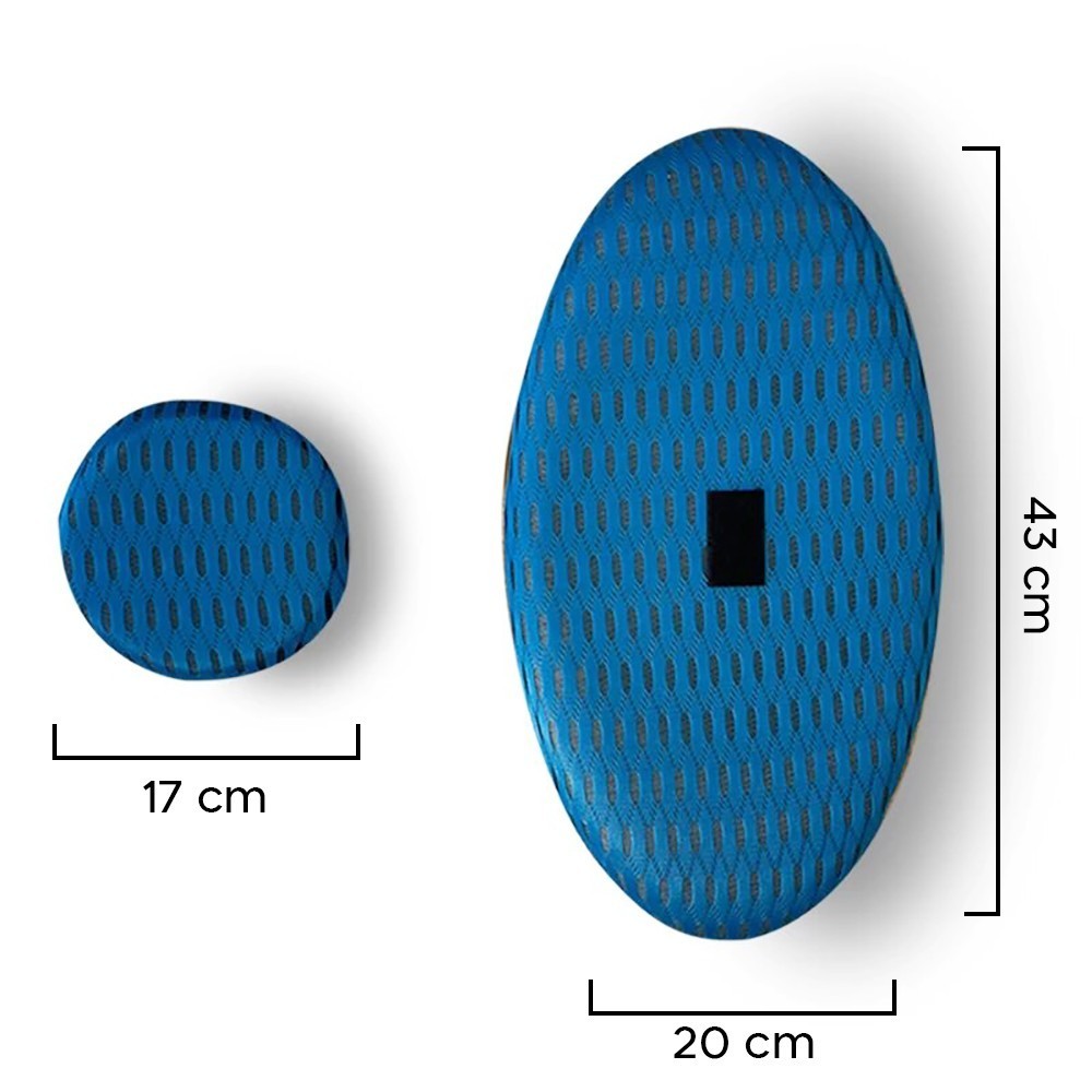 Coussin ergonomique de soutien lombaire à mémoire pour soulager le dos