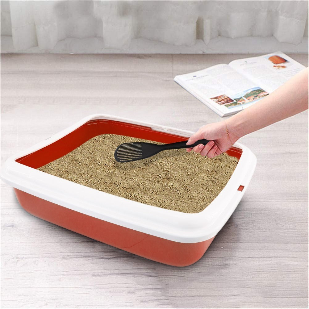 10547 BIG Bac à litière pour chat 49x39x12Hcm bac à litière et bord relevé