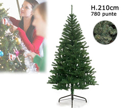 Arbre de Noël artificiel avec 780 branches de 210 cm - Sapin de Noël