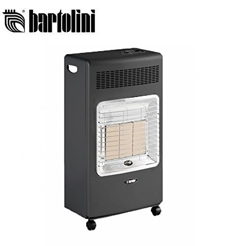 Chauffage à gaz Bartolini modèle portable ethnique avec des roulettes