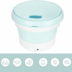 Mini machine à laver pliable et portable pour le camping Stérilisateur vêtements