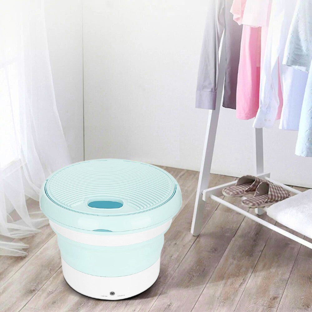 Mini machine à laver pliable et portable pour le camping Stérilisateur vêtements