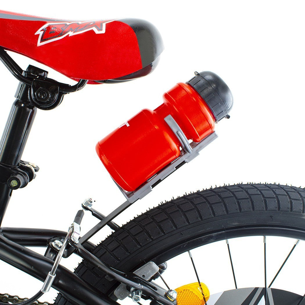 Vélo BMX BKT Diamètre 20" Cadre en acier avec cloche et bouteille d'eau