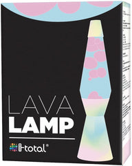 Lampe à lave 40cm XL1779 Raimbow Dream Base Pastel Colours Magma Pink