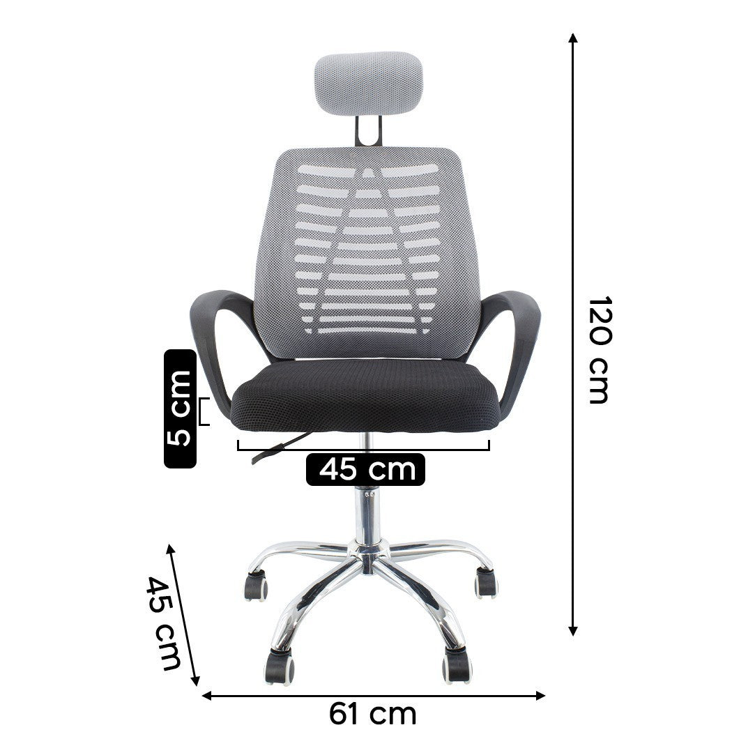 Fauteuil de bureau mod. TOKYO avec appui-tête et accoudoir OFFIX3
