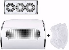 Aspirateur de table pour prothésiste ongulaire 3 ventilateurs 858-5