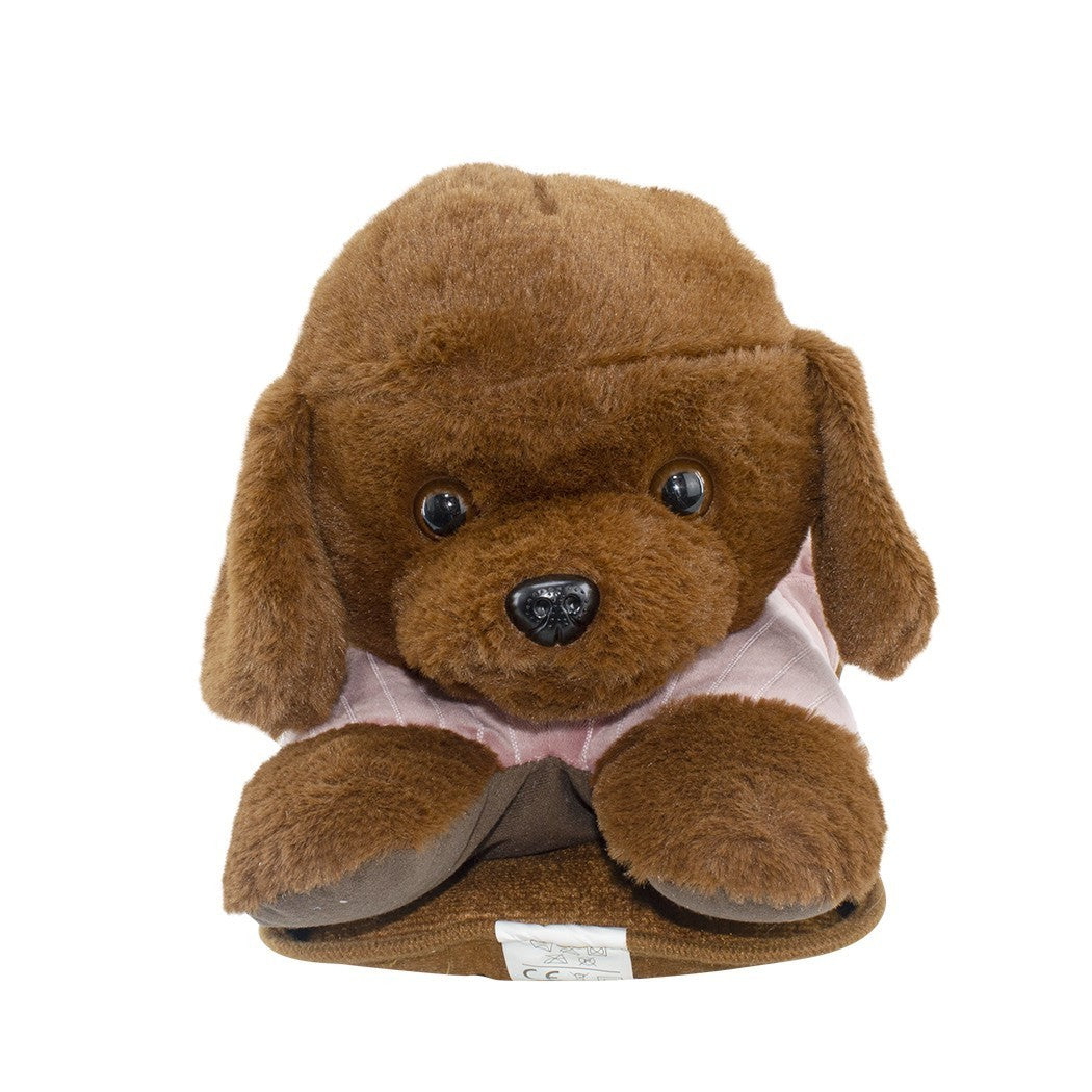 3965302 Sac chauffant électrique COVERI Amic8 avec chien en peluche