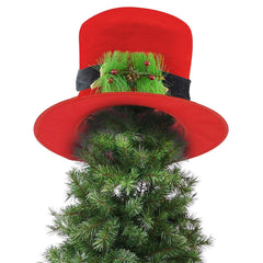 6427007 Chapeau cylindrique pour sapin de Noël Décoration de Noël