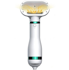 412521 Brosse sèche-cheveux 2en1 ergonomique réglable pour animaux de compagnie