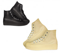 Chaussure Basket modèle FRANKIE RAISE femmes -similicuir plate-forme de 3,5 cm