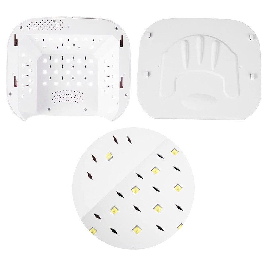 625968 Lampe UV pour sécher le vernis GEL 88W 42 LED avec haut-parleur Bluetooth