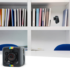 Mini Caméra Vidéo HD Cachée Microphone SQ11 et Caméra de Vision Nocturne 1080P