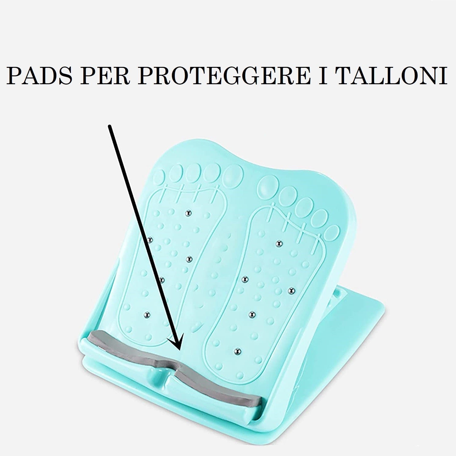 210962 Aimants massage pieds pour plate-forme d'étirement musculaire inclinée