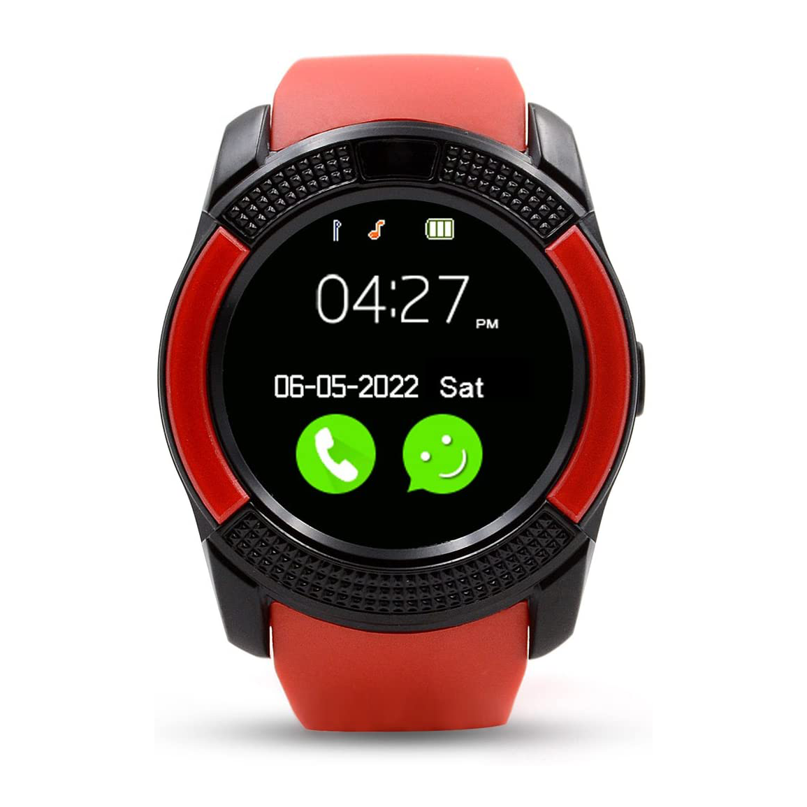 00095 Smartwatch cadran rond 3cm horloge notifications et tracker caméra