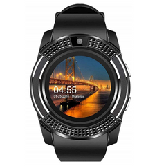 00095 Smartwatch cadran rond 3cm horloge notifications et tracker caméra