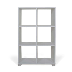 Bibliothèque étagère verticale 6 Cubes Art.108 étagères rangement 60x24x99.5H Cm