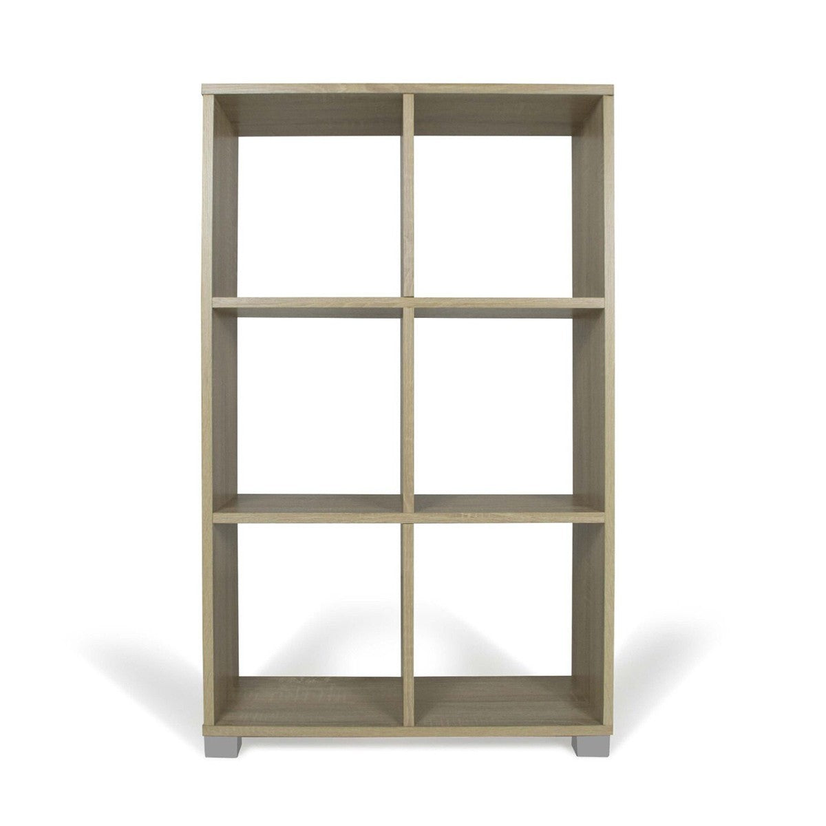 Bibliothèque étagère verticale 6 Cubes Art.108 étagères rangement 60x24x99.5H Cm