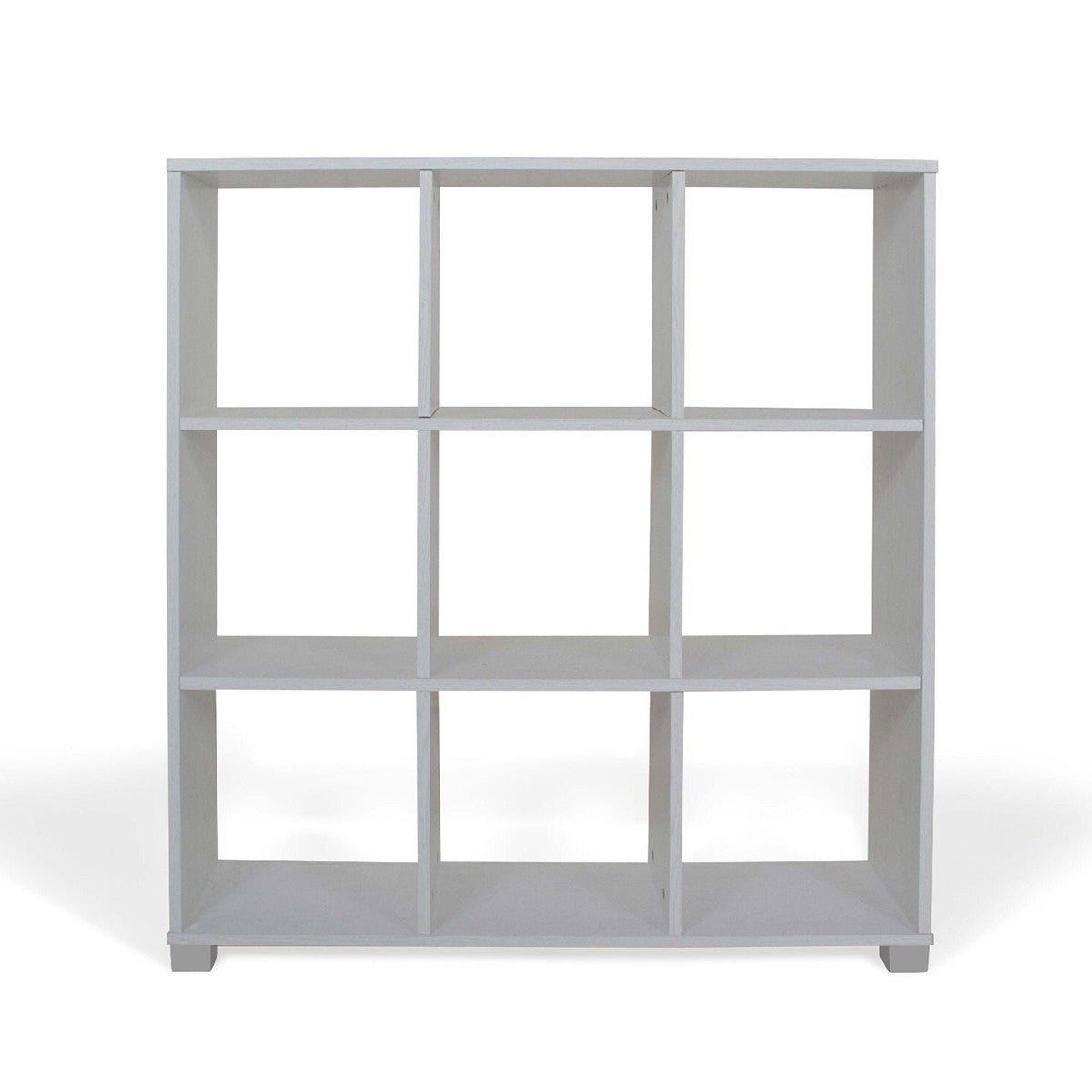 Bibliothèque étagère en bois 9 Cubes Art.109 Stockage 90x24x99,5H Cm