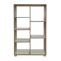 Étagère bibliothèque 7 étagères Art.110 Étagère en bois 80x24x126.5H