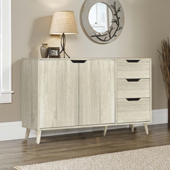 Buffet avec 2 portes et 3 tiroirs Art.136 Armoire polyvalente 120X40X74.5H