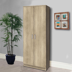Étagère à chaussures 2 portes 8 compartiments Art.138 Armoire bois 59x36x180H cm