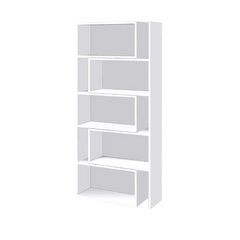 Art.CR16 Bibliothèque extensible 5 à 10 compartiments en bois 181H cm