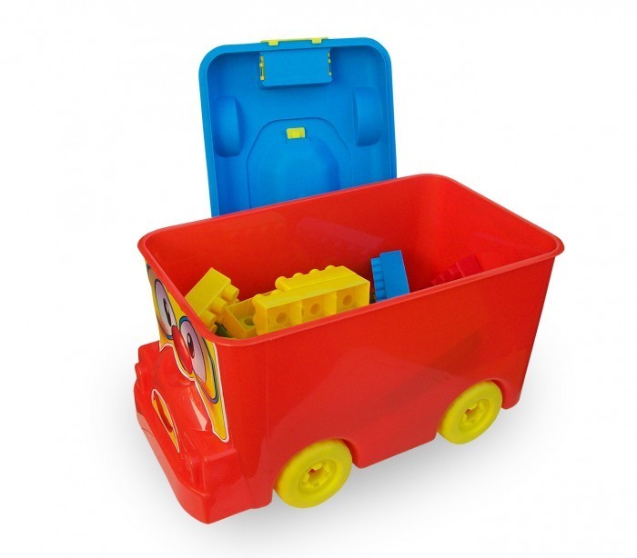 Set de 64 pièces - coffre coloré en forme de camion - Lego 114497