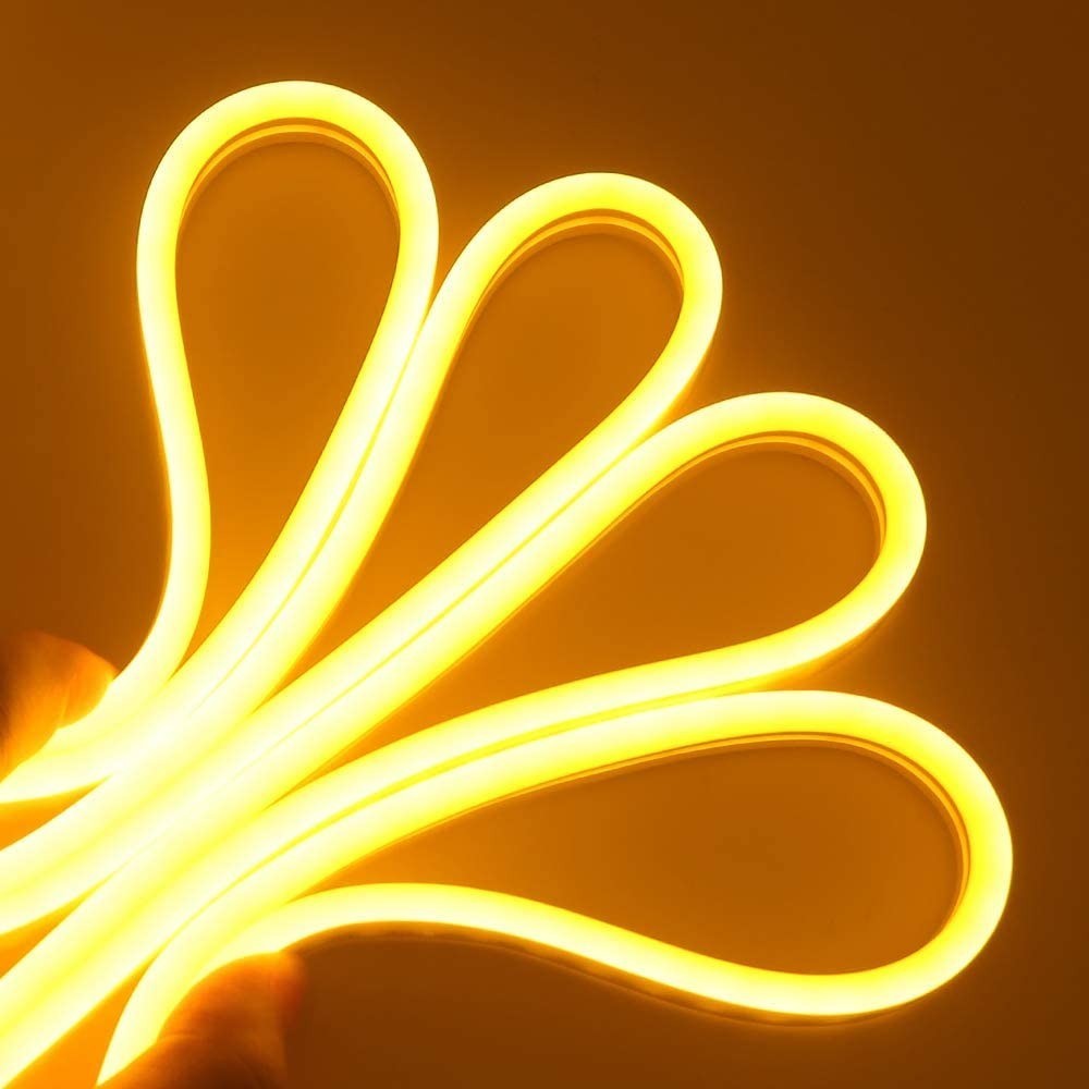 Bande LED néon flexible 5m avec 120 lumières LED pour intérieur et extérieur