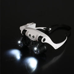013946 Loupes avec 2 lumières LED pour la réparation de montres