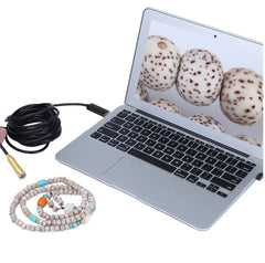 Caméra endoscope USB 5m avec sonde étanche flexible à 4 LED