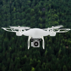 Mini drone avec caméra HD 1080P Drone quadrirotor télécommandé 33x11x33cm