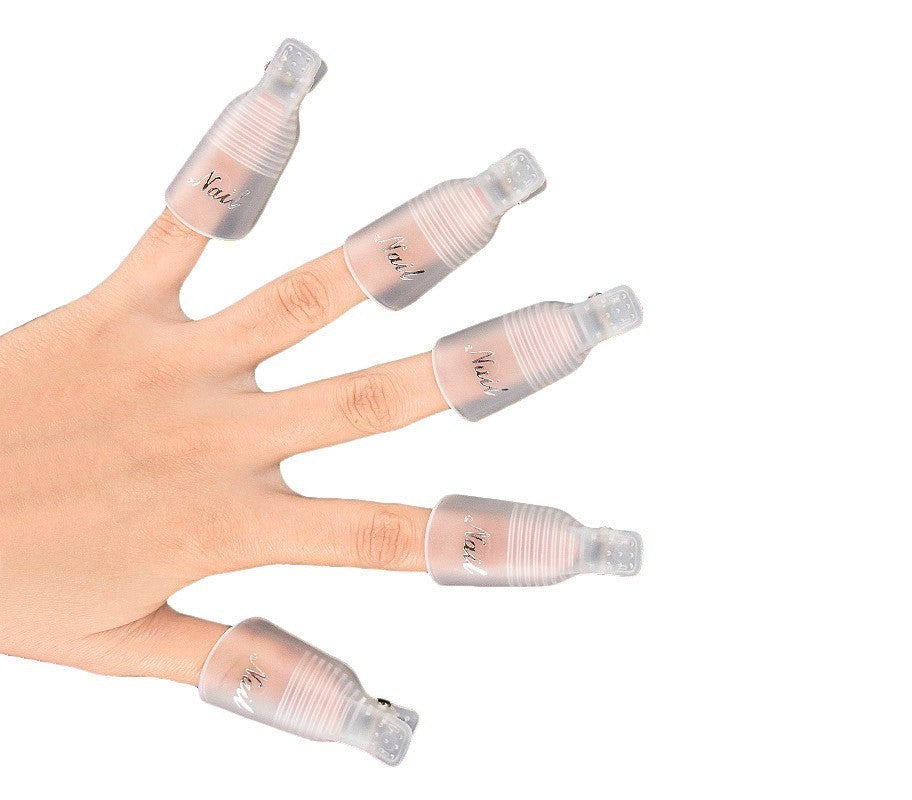 Kit 20 pcs gel clip et Gel Polish Remover 3422 pour Nail Art Nails