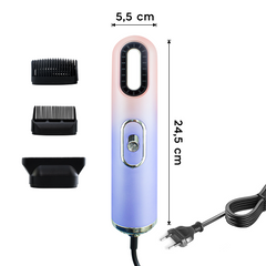 603102 Sèche-cheveux ergonomique compact à ions négatifs au design moderne