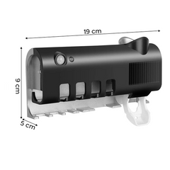 Stérilisateur UV 4 fentes porte-brosse à dents 187752 chargement solaire USB