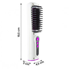 Mini brosse lissante portable plaque céramique 10W 4108 chargement USB