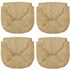 C2000 Set 4 pcs Siège remplacement paille naturelle pour chaise Marocca 35x41cm