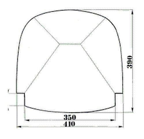 C2000 Set 4 pcs Siège remplacement paille naturelle pour chaise Marocca 35x41cm