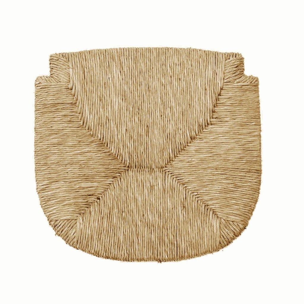 C2000 Set 4 pcs Siège remplacement paille naturelle pour chaise Marocca 35x41cm