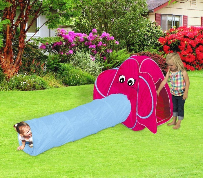 Tente de jardin Enfant- Forme Elephant - tente + tube- LINE GIGIOCHI