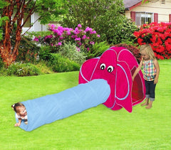 Tente de jardin Enfant- Forme Elephant - tente + tube- LINE GIGIOCHI
