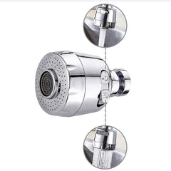 Kit de bec de robinet flexible de cuisine 2pcs bec pivotant à 360 °