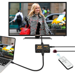 Commutateur HDMI Ultra HD 5 entrées 4K Commutateur 1080P avec télécommande