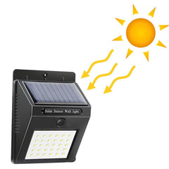4 pièces Projecteur, recharge solaire et capteur de mouvement SMD 20 LED 1200mah