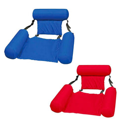 Chaise flottante gonflable mer et la piscine avec dossier réglable type transat