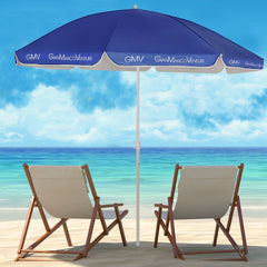 Parasol de plage Gian Marco Venturi 543702 avec mât central 180 cm