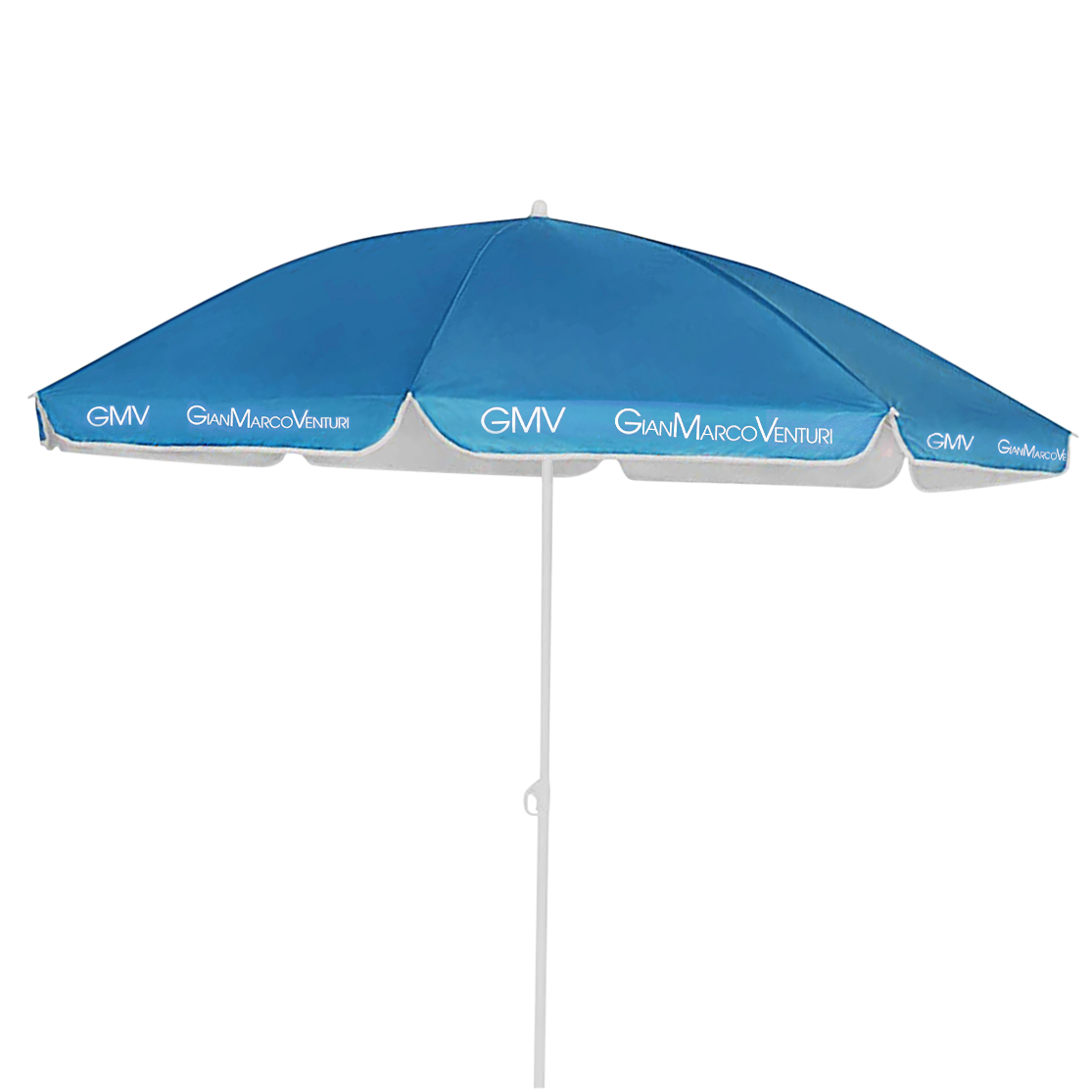 Parasol 170 cm mât central et couleur unie 538302 avec housse
